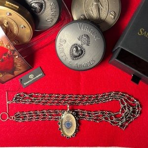 Virgins Saints and Angels Sacred Heart Magdalena Necklace
